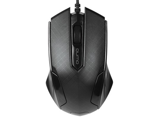 Мышь проводная Qumo Office M14 Black